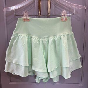 OFFLINE by Aerie layered skort in Mint, Size M